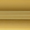 Русский профиль Стык 38 мм 0,9 м анодированный золото матовый